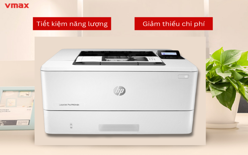 Máy in HP LaserJet Pro M404DN tiết kiệm chi phí tối đa