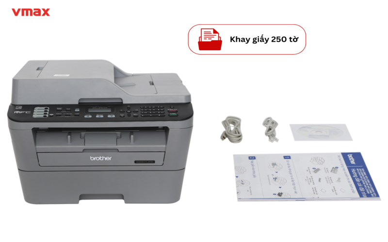 Máy in laser đa năng Brother MFC-L2701DW sử dụng tiện lợi